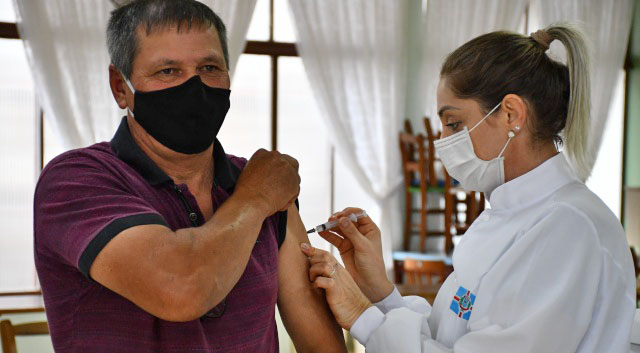 Mais de 5.100 doses da vacina contra Covid-19 são aplicadas em Guaraciaba