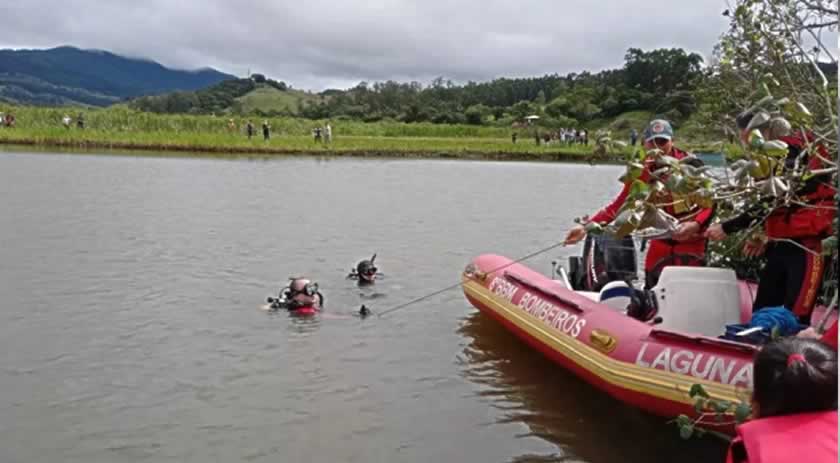Duas pessoas morrem afogadas após canoa virar em Santa Catarina