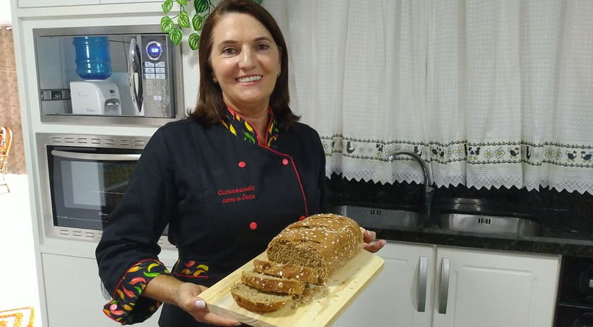 Aprenda a preparar um pão integral caseiro