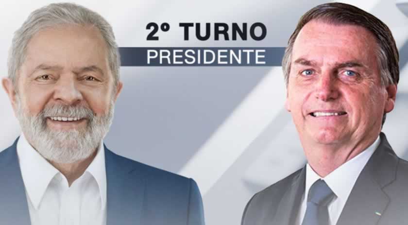 Lula E Bolsonaro Vão Ao Segundo Turno Na Disputa à Presidênc