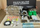 Homem é preso por posse de arma de fogo, munições e tráfico de drogas