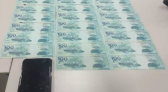 Homem compra notas falsas de 100 reais pela internet e acaba preso no Oeste de SC