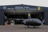 Helicóptero apreendido em operação será usado pelo SAER/Fron de Chapecó